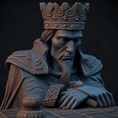 3D model The Chessmaster 2000 game (STL)